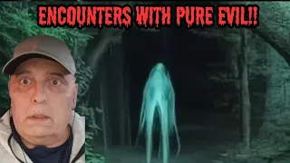 "Top 10 DISTURBING Encounters In The Woods With Pure EVIL" REACTION!!