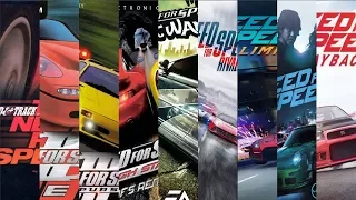 Evolution of Need for Speed  1994 - 2017