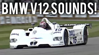 1999 BMW V12 LMR Le Mans PURE Engine Sounds @ Goodwood 2017