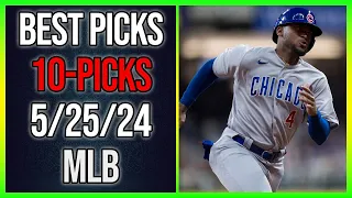 FREE MLB Picks Today 5/25/24 - All GAMES Best Picks!