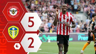 Brentford 5-2 Leeds | Ivan Toney INSANE hat-trick! 🔥 | Premier League Highlights