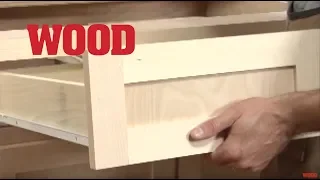 How To Install Cabinet Drawers - WOOD magazine