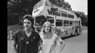 1972 07 09  Wings over Europe Launch. Paul and Linda McCartney