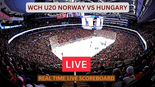 HUNGARY VS NORWAY LIVE Score UPDATE Today U20 Hockey World Championship Game 14 Dec 2022