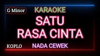 SATU RASA CINTA RERE AMORA KARAOKE Nada Cewek