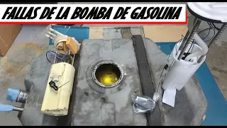 Fallas de la bomba de gasolina y tips de diagnostico de los que se habla poco