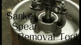 Sanke keg spear removal tool