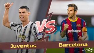 PES 2021 | Juventus vs Barcelona | Gameplay Full match