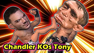 Michael Chandler KOs Tony Ferguson to Ghost Club