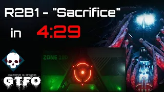 GTFO Speedrun - R2B1 in 4:29 [World Record]