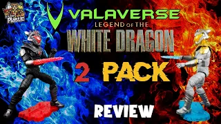 VALAVERSE LEGEND OF THE WHITE DRAGON VS DRAGONE PRIME 2 PACK UNBOXING / FIGURE REVIEW