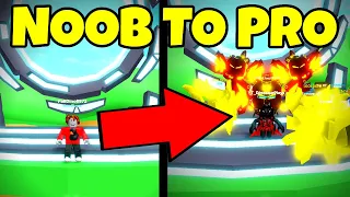 GOING FROM A NOOB TO PRO IN ROBLOX CLICKER SIMULATOR