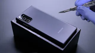 Samsung Galaxy Note 20 Unboxing - ASMR