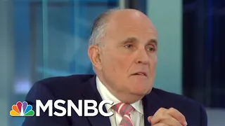 What Is The Legal Strategy In Rudolph Giuliani's Interview? | Morning Joe | MSNBC