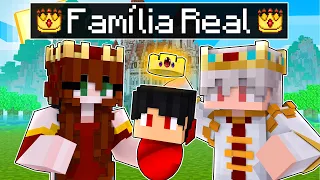 MENINO POBRE é o ADOTADO pela FAMÍLIA REAL no Minecraft