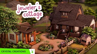 Jeweler's Cottage 💍 || The Sims 4: Crystal Creations Speed Build