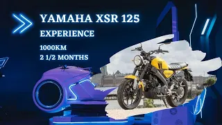 Yamaha XSR 125 experience after 1000km and 2 1/2 months