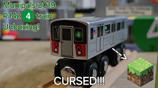 THE CURSED 4 TRAIN... - Munipals MTA 2019 R142 4 train unboxing!!! #munipals #mta #mtasubway