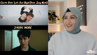 Charlie Puth - Left And Right (feat. Jung Kook of BTS) & j-hope 'MORE' REACTION | KPOP TEPKİ