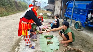 Harvest Bannana Flowers, Wild Crocodile Fruits Bring Goes To The Market To Sell - Ep.27