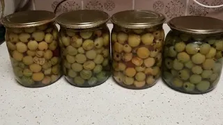 маринованный крыжовник .. . закуска к шашлыку.