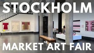 Stockholm: Arriving in Stockholm for the Market Art Fair...