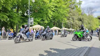 Parada motocyklowa - Motoserce 2024 Pszczyna