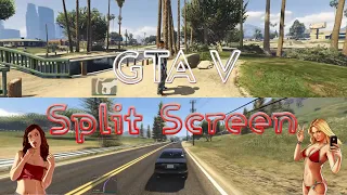 Играть вдвоем на одном ПК GTA V 5 Split Screen  Nucleuscoop