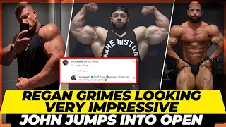 Regan Grimes looking very impressive +John jumps in open bodybuilding + Can Urs beat Ramon in 2023 ?