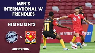 Highlights: Singapore 2 - 2 Papua New Guinea | Tough draw for Lions