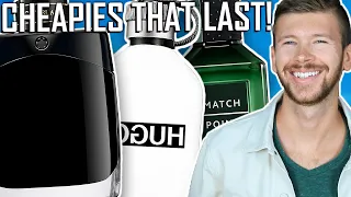 10 CHEAP Fragrances That Last OVER 8 Hours - Strong Performing Cheapies