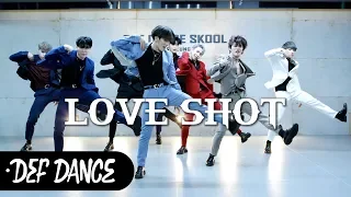 [Kpop 댄스학원 No.1] EXO 엑소 Love Shot (러브샷) 커버댄스 with TRENDZ 윤우 (YOONWOO 이충현) & N.CUS 호진 데프월말평가 defdance