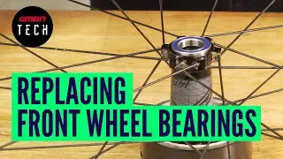 How To Change The Bearings In Your Mountain Bikes Front Wheel | MTB Maintenance