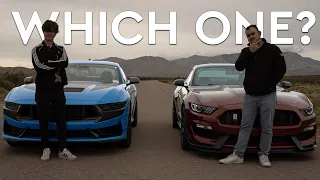 2024 Mustang Dark Horse vs. 2017 Shelby GT350