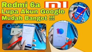 Redmi 6a Frp Bypass Miui 10 Lupa Akun Google Tanpa Pc Mudah Banget !!!