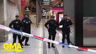 6 people stabbed at train station in Paris l GMA