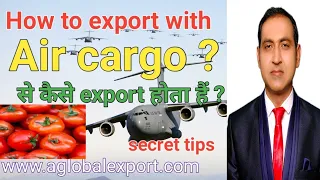 How to export goods by air? air cargo export procedure.