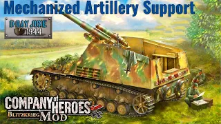 Mechanized Artillery Support | Company Of Heroes Blitzkrieg Mod