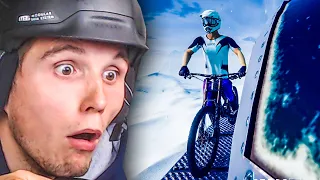 Ich SPRINGE von einem HELIKOPTER! | Der FAHRRAD SIMULATOR