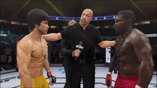 Bruce Lee vs. Ndo Champ - EA Sports UFC 4 - Epic Fight 🔥🐲