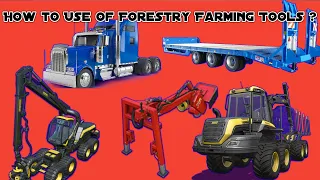 How to use of Forestry tools in fs 16 how to cut trees in fs 16 in 2021kese Cut krte hai