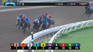 Laurel River wins Pat O'Brien Stakes (Gr.II) race 9 at Del Mar 8/27/22