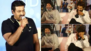 Sunil Making Fun With Anchor @ Ala Vaikunthapurramuloo Reunion Bash | TFPC