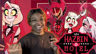 I Binged *Hazbin Hotel* To See What The Hype Was About! (Hazbin Hotel 8 Episode Binge Reaction)