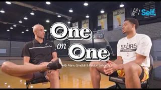 One on One with San Antonio Spurs Keldon Johnson and Manu Ginóbili