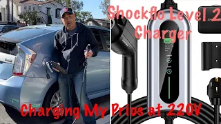 ShockFlo Level 2 Charger With My Prius Plug-in. How Much Faster Charging?