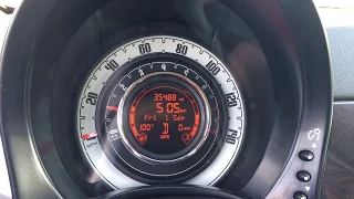 2016 FIAT 500 0-60 mph Acceleration