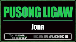 Pusong Ligaw - Jona (KARAOKE)