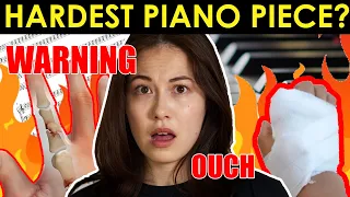 I tried the HARDEST Piano Piece so you don't have to...