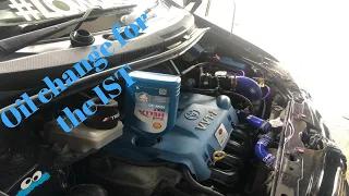 The IST gets a oil change